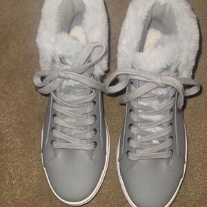 Koolaburra by Ugg fur lined & topped Booties, sz 6.5, NWOT